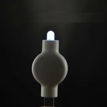 100 шт./лот, теплый белый светодиодный бумажный фонарь, лампы на батарейках для вечеринки в честь Дня Святого Валентина, сувениры, лампы