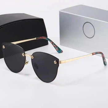 BZ Винтажные поляризованные солнцезащитные очки для женщин, Модные Очки для вождения Mercedes Benz с защитой от UV400, Женские Очки без оправы