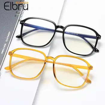 Elbru-1-1.5-2-2.5-3-3.5-4-4.5-5-6 Винтажные Прозрачные Очки Для Близорукости Женщины Мужчины Близорукие Очки Для Чтения В Оправе