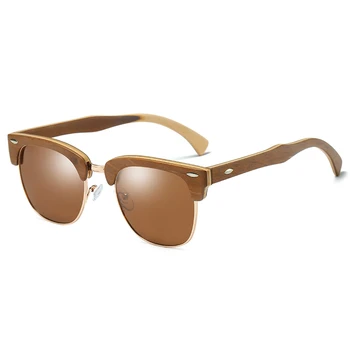 G M NW 15 штук, солнцезащитные очки, на каждом из которых выгравирован логотип VIP, очки из бамбукового дерева