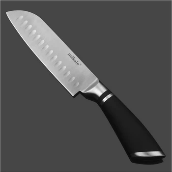 Misgar Бесплатная Доставка Кухонный нож из нержавеющей Стали в японском стиле, Нож шеф-повара для Нарезки фруктов, овощей, Нож Сантоку