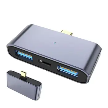 USBC 3.0 3 в 1 концентраторы Type-c, Совместимый с адаптером USB 3.0, док-станция, адаптер для зарядки, Разветвитель для ноутбука, телефона