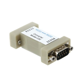 Изолятор последовательного порта DTECH от RS232 к RS232 Оптический электрический адаптер для защиты ПК и устройств RS-232