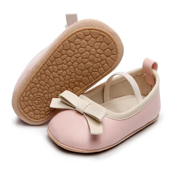 Корейский Стиль, Обувь для новорожденных малышей, Обувь Принцессы из искусственной кожи, Обувь для первых шагов девочек, обувь для прогулок, Праздничная одежда для ног