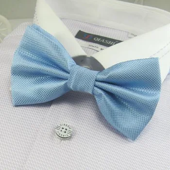 мужские однотонные галстуки-бабочки, банты, синие галстучные узлы, галстуки-бабочки, галстук-бабочка