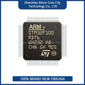 Новейший IC STM32F100RDT6 MCU Программируемый микроконтроллер QFP64 модульные чипы Оригинальный подлинный точечный однокристальный