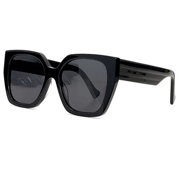 Новые роскошные солнцезащитные очки в негабаритной оправе Женские Роскошные дизайнерские женские солнцезащитные очки Модные градиентные квадратные солнцезащитные очки