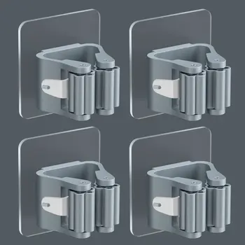 Рамка для швабры-органайзера для ванной комнаты 3ШТ от no punching mop hooks